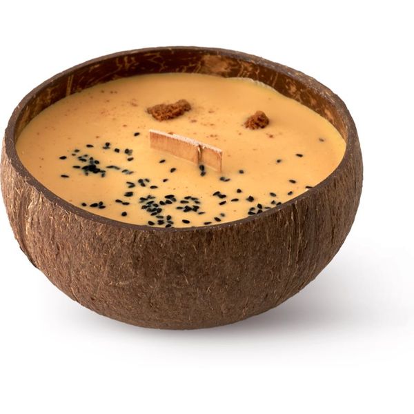 Tropicandle Tropicandle Vanilla & Caramel ароматна свещ с дървен фитил 350 мл.