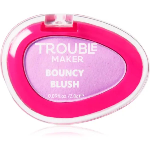 Trouble Maker Trouble Maker Bouncy Blush руж - пудра цвят Jump Lilac 2.8 гр.
