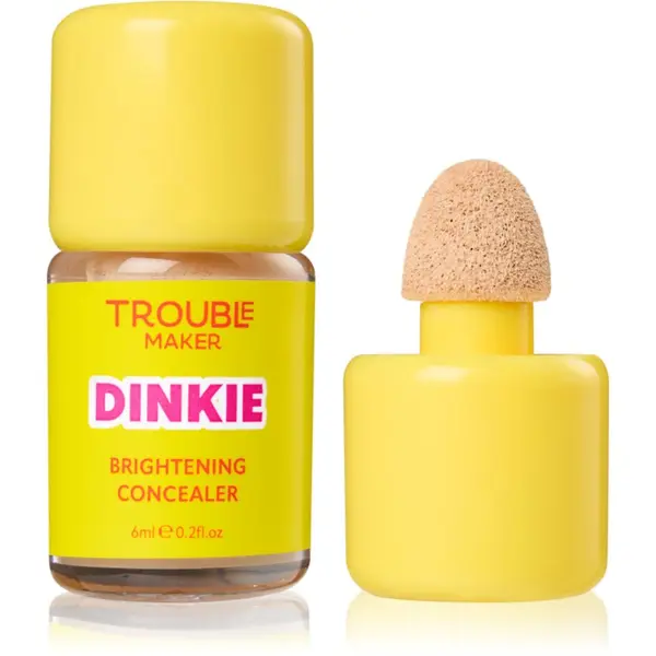Trouble Maker Trouble Maker Dinkie озаряващ коректор с кофеин цвят Wizz Kid 6 мл.
