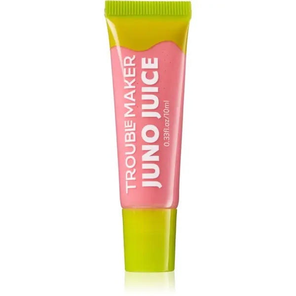 Trouble Maker Trouble Maker Juno Juice Lipgloss блясък за устни цвят Stevie Pink 10 мл.