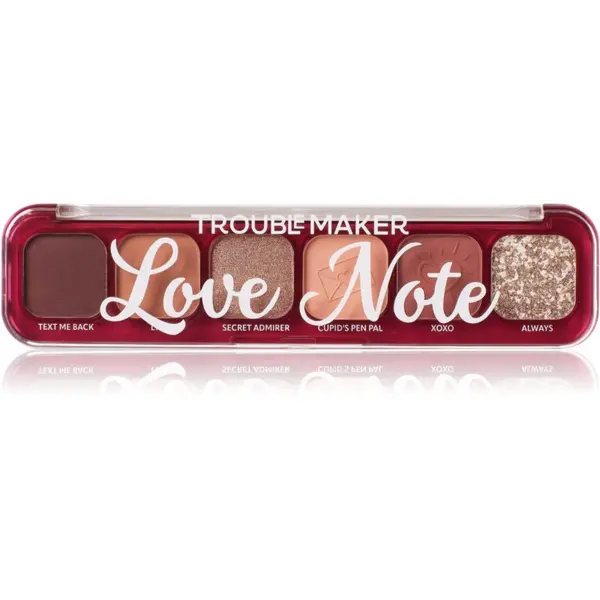 Trouble Maker Trouble Maker Little Trouble палитра сенки за очи цвят Love Note 9 гр.