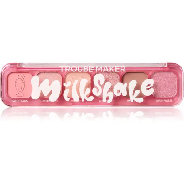 Trouble Maker Trouble Maker Little Trouble палитра сенки за очи цвят Milkshake 9 гр.