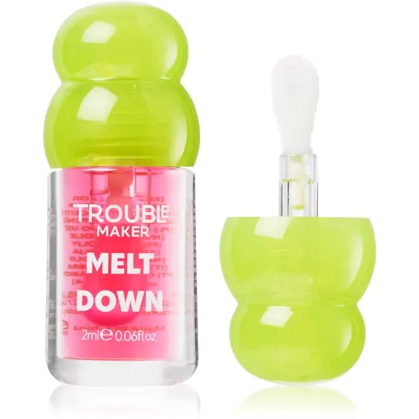 Trouble Maker Trouble Maker Melt Down Lip Oil масло от нар цвят Freak Out 3 мл.
