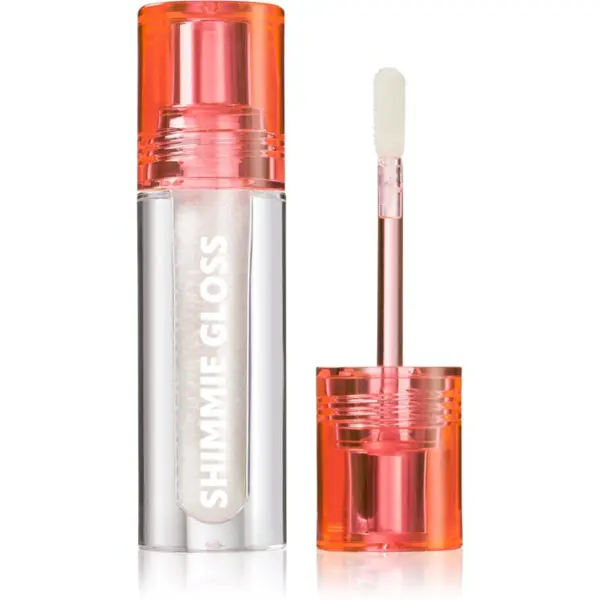 Trouble Maker Trouble Maker Shimmie Gloss блясък за устни с блестящи частици цвят Sure Thing Clear 3 мл.