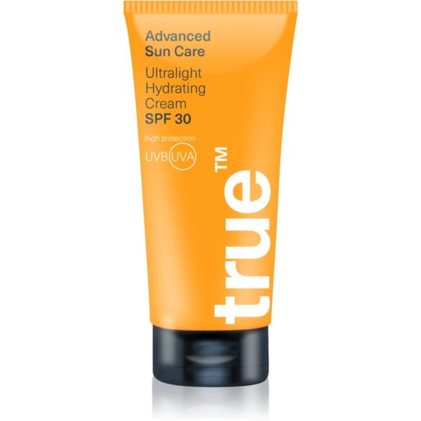 true men skin care true men skin care Sun Care Ultralight Hydrating Cream SPF 30 хидратиращ защитен крем SPF 30 50 мл.