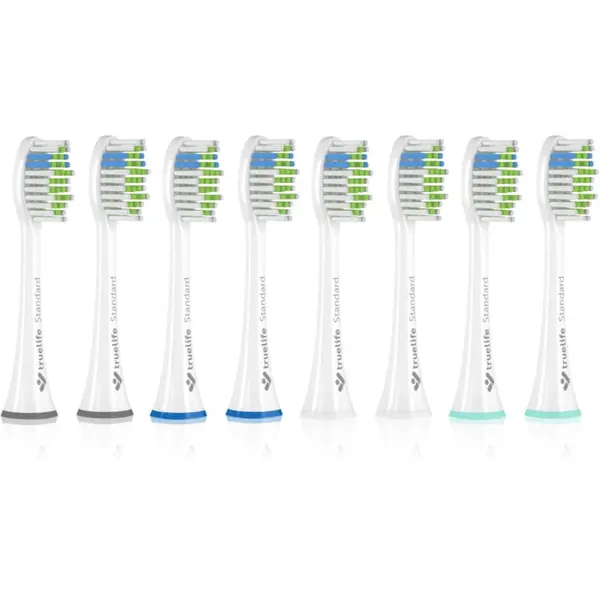 TrueLife TrueLife SonicBrush UV Heads White Standard резервни глави за четка за зъби TrueLife SonicBrush UV, GL UV 8 бр.