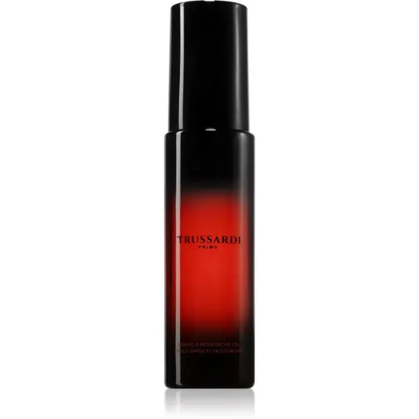 Trussardi Trussardi Primo Beard & Moustache Oil подхранващо масло за брада и мустаци за мъже 50 мл.