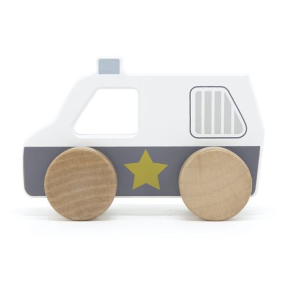 Tryco Tryco Wooden Police Car кола от дърво 1 бр.