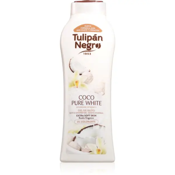 Tulipán Negro Tulipán Negro Coco Pure White душ гел 650 мл.