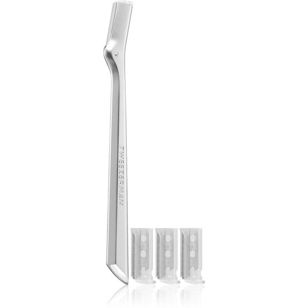 Tweezerman Tweezerman Brow Shaping бръснач за вежди + резервни глави 1 бр.