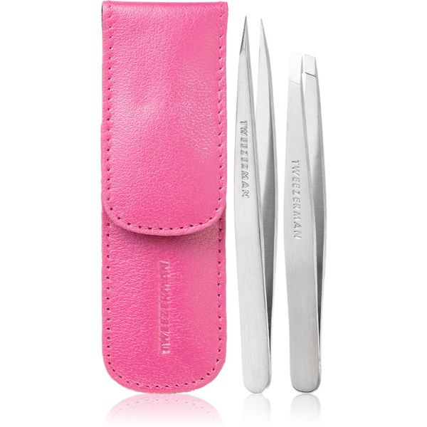 Tweezerman Tweezerman Professional комплект за пътуване Pink(за вежди) цвят