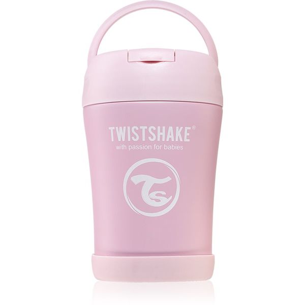 Twistshake Twistshake Stainless Steel Food Container Pink термос за храна 350 мл.