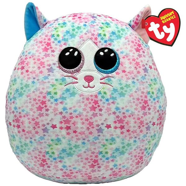 Ty Ty Squishy Beanies Emma плюшена възглавничка Multicolor Cat 3y+ 30 см