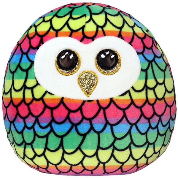 Ty Ty Squishy Beanies Owen плюшена възглавничка Multicolor Owl 3y+ 22 см