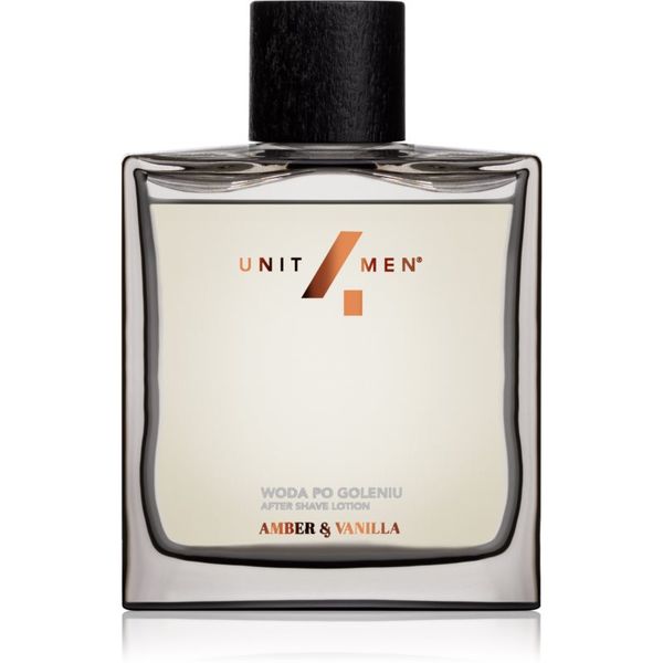 Unit4Men Unit4Men After Shave Lotion Amber&Vanilla афтършейв 100 мл.