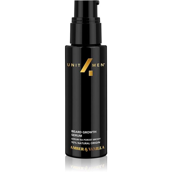 Unit4Men Unit4Men Beard Growth Serum Amber&Vanilla серум 30 мл.