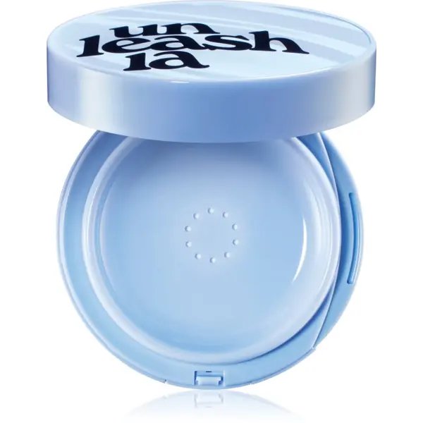 Unleashia Unleashia Babe Skin Baby Blue Cushion дълготраен грим в гъбичка SPF 40 цвят 17C Seraphic 15 гр.