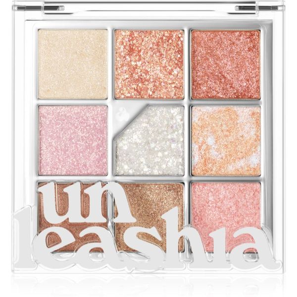Unleashia Unleashia Glitterpedia Eye Palette палитра сенки за очи цвят All Of Glitter 6,6 гр.