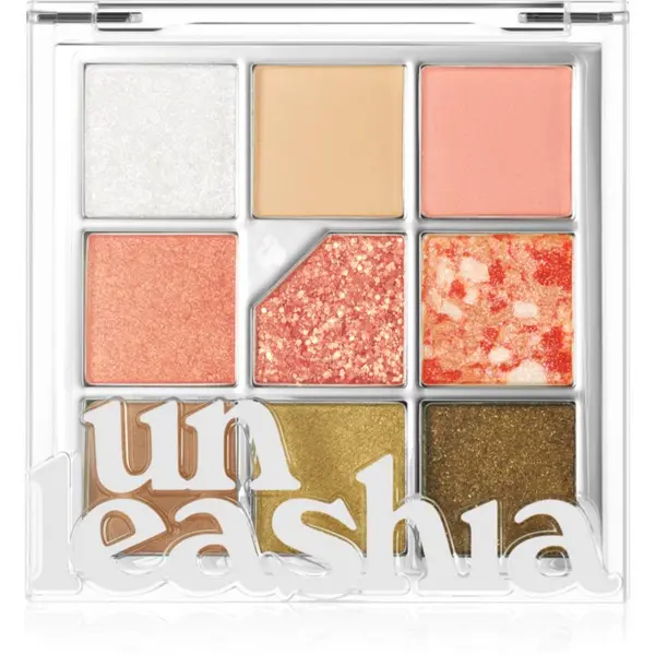 Unleashia Unleashia Glitterpedia Eye Palette палитра сенки за очи цвят No.6 All of Citrus 6.2 гр.