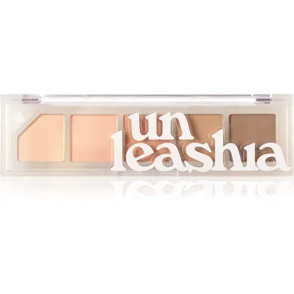 Unleashia Unleashia Mood Shower Eye Palette палитра сенки за очи цвят NO.1 Vanilla Shower 1 бр.