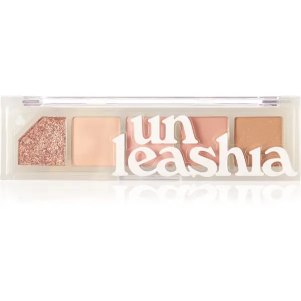 Unleashia Unleashia Mood Shower Eye Palette палитра сенки за очи цвят NO.2 Rose Shower 1 бр.