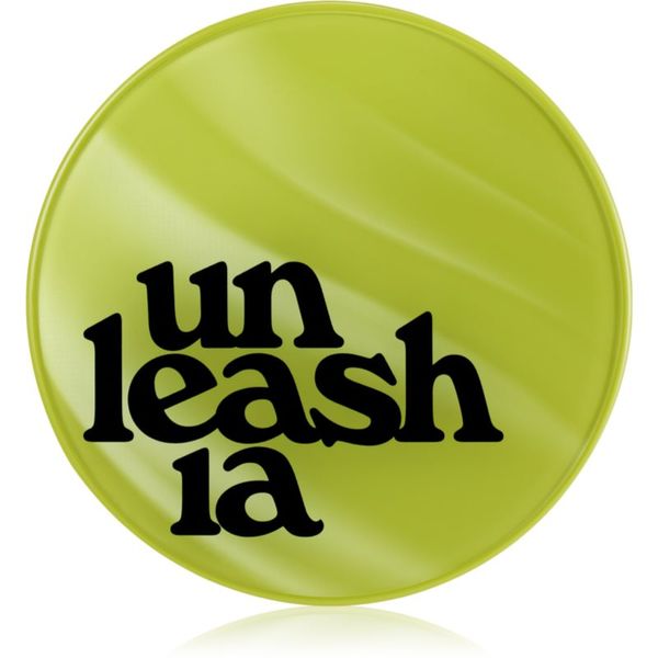 Unleashia Unleashia Satin Wear Healthy Green Cushion дълготраен грим в гъбичка SPF 30 цвят 18 Seashell 15 гр.