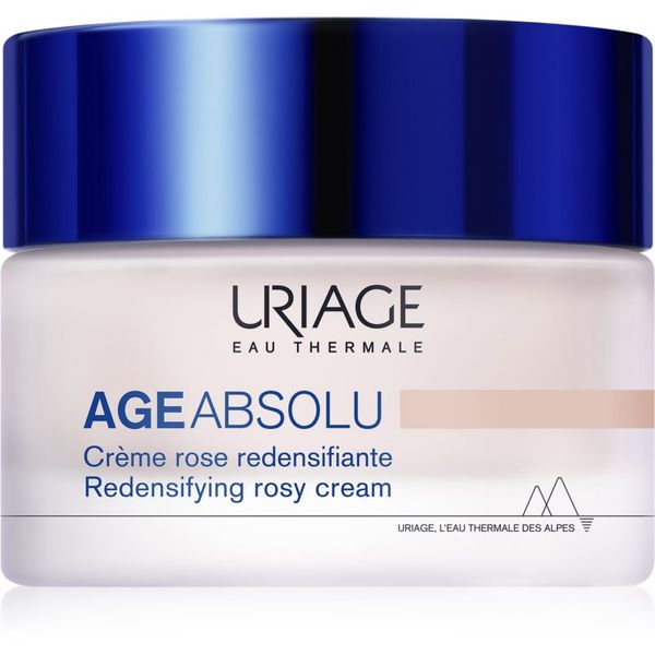 Uriage Uriage Age Absolu Redensifying Rosy Cream противобръчков озаряващ крем с лифтинг ефект с хиалуронова киселина 50 мл.