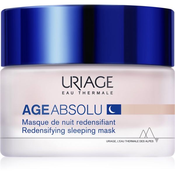 Uriage Uriage Age Absolu Redensifying Sleeping Mask нощна маска за възстановяване на кожата против стареене на кожата 50 мл.