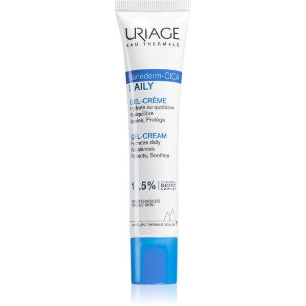Uriage Uriage Bariéderm Cica Daily Gel-Cream регенериращ и хидратиращ гел за отслабена кожа 40 мл.