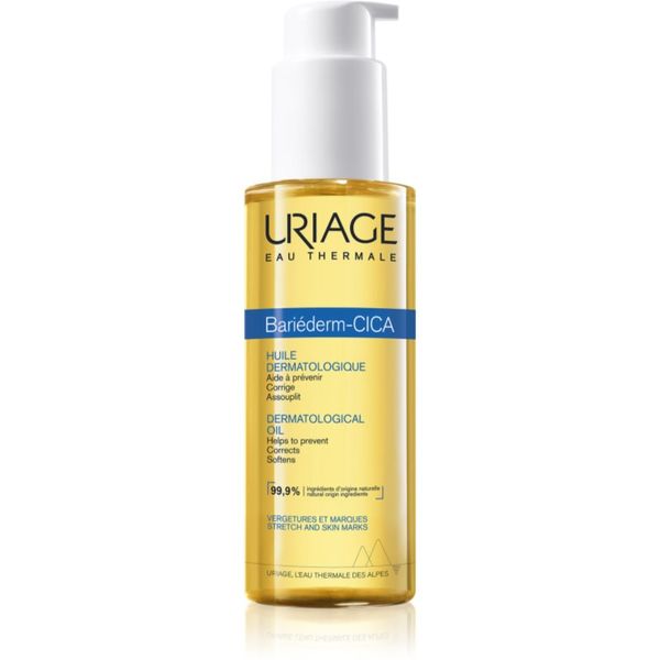 Uriage Uriage Bariéderm Dermatological Cica-Oil подхранващо масло за тяло за стрии 100 мл.