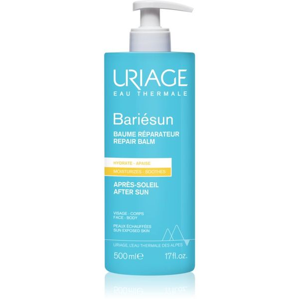 Uriage Uriage Bariésun Bariésun-Repair Balm регенериращ балсам за след слънчеви бани за лице и тяло 500 мл.