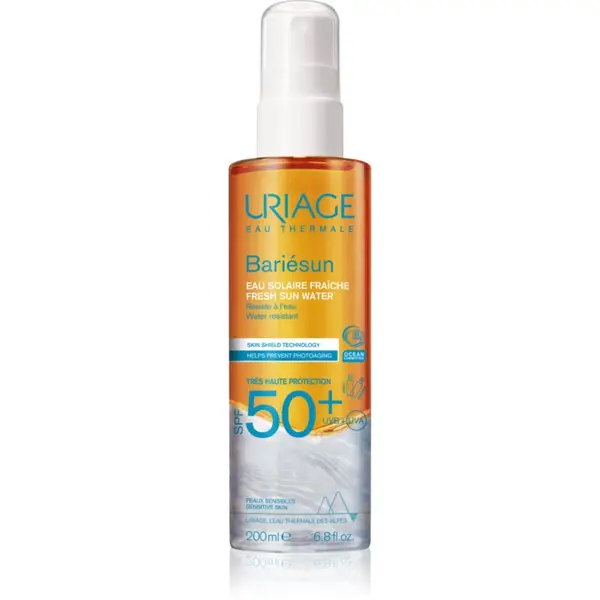 Uriage Uriage Bariésun Fresh Sun Water SPF50+ слънцезащитен спрей SPF 50+ 200 мл.