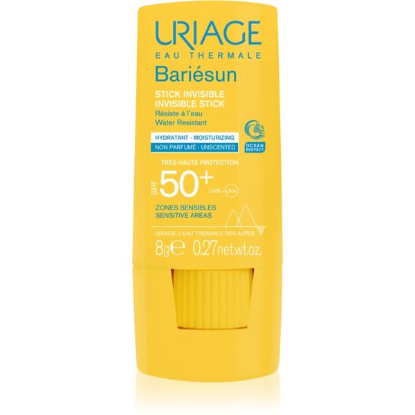 Uriage Uriage Bariésun Invisible Stick SPF 50+ защитен стик за чувствителни места SPF 50+ 8 гр.