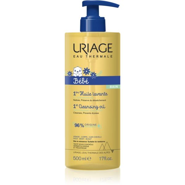 Uriage Uriage Bébé 1st Cleansing Oil подхранващо почистващо олио за деца 500 мл.