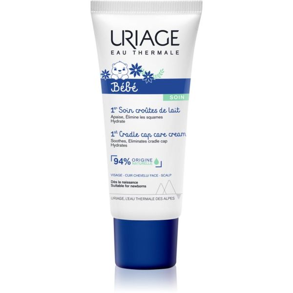 Uriage Uriage Bébé 1st Cradle Cap Care Cream успокояващ крем 40 мл.
