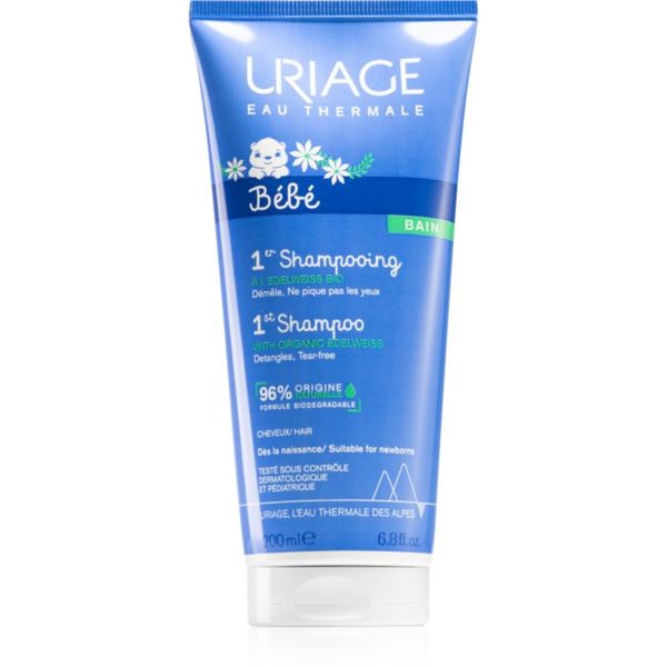 Uriage Uriage Bébé 1st Shampoo нежен детски шампоан за по-лесно разресване на косата 200 мл.