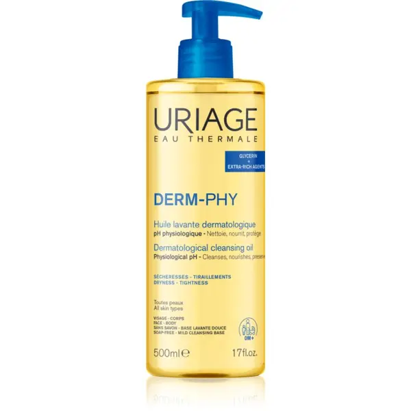 Uriage Uriage DERM-PHY Dermatological Cleansing Oil овлажняващ душ гел 500 мл.