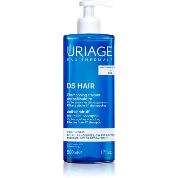 Uriage Uriage DS HAIR Anti-Dandruff Treatment Shampoo шампоан против пърхот за раздразнен скалп 500 мл.