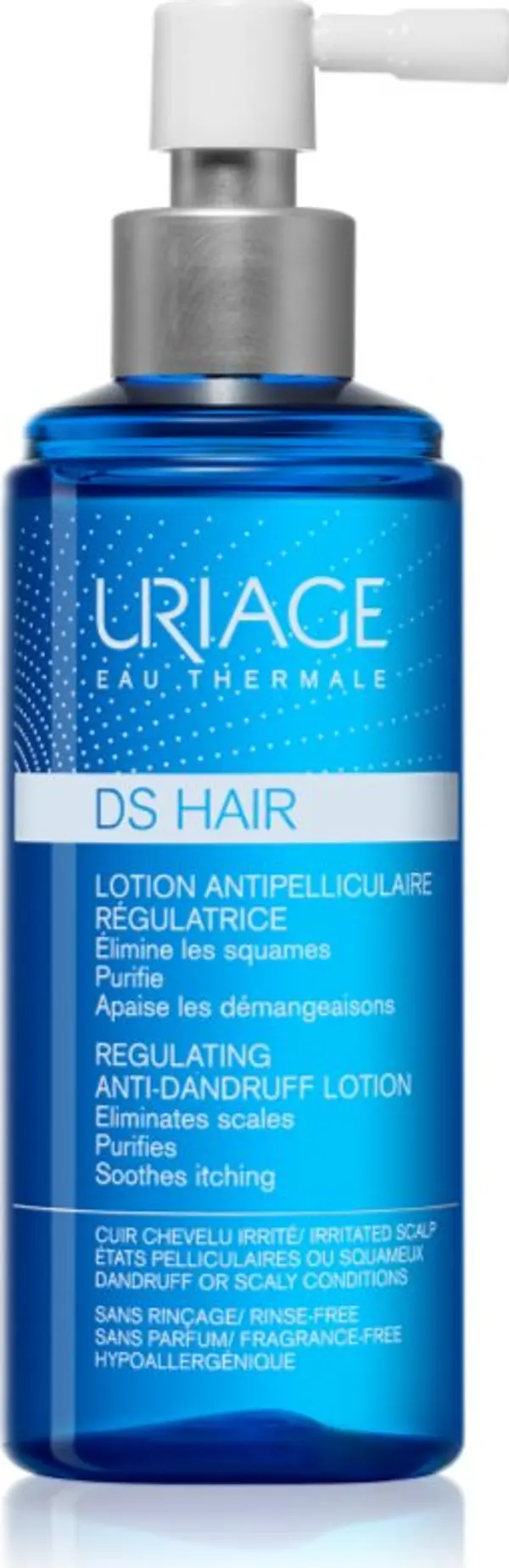 Uriage Uriage DS HAIR Regulating Anti-Dandruff Lotion успокояващ спрей за суха и сърбяща кожа на главата 100 мл.