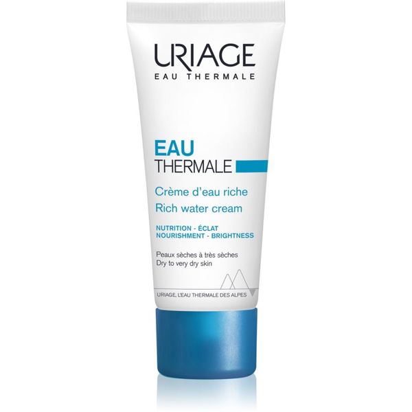 Uriage Uriage Eau Thermale Rich Water Cream подхранващ и хидратиращ крем за суха или много суха кожа 40 мл.
