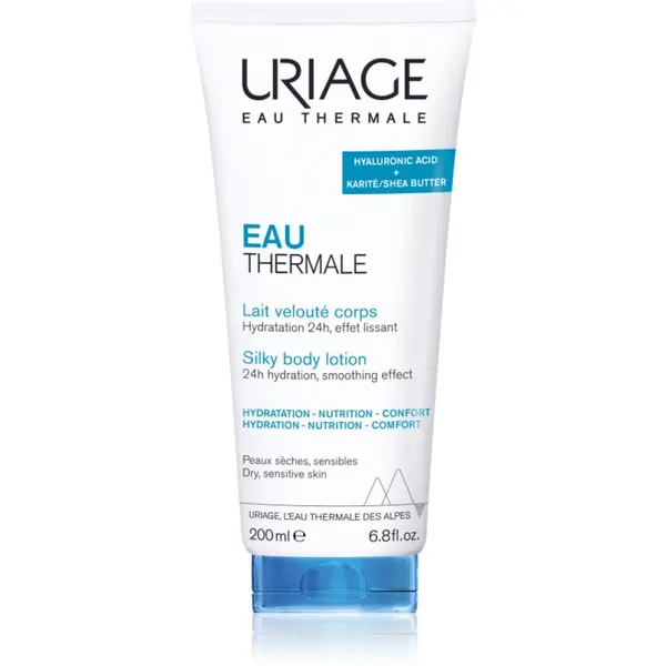 Uriage Uriage Eau Thermale Silky Body Lotion копринен лосион за тяло за суха и чувствителна кожа 200 мл.