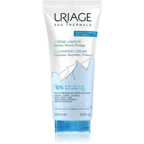 Uriage Uriage Hygiène Cleansing Cream подхранващ и почистващ крем за тяло и лице 200 мл.