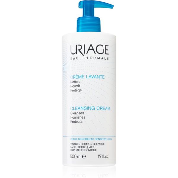 Uriage Uriage Hygiène Cleansing Cream подхранващ и почистващ крем за тяло и лице 500 мл.