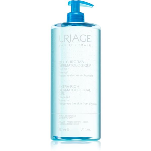 Uriage Uriage Hygiène Extra-Rich Dermatological Gel почистващ гел за лице и тяло 1000 мл.