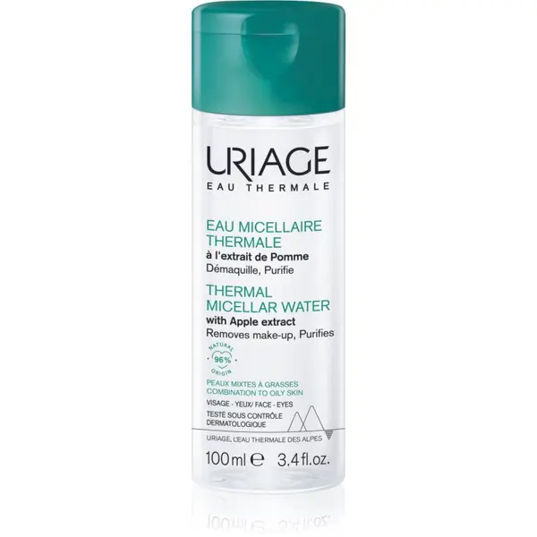 Uriage Uriage Hygiène Thermal Micellar Water - Combination to Oily Skin мицеларна почистваща вода за комбинирана към мазна кожа 100 мл.