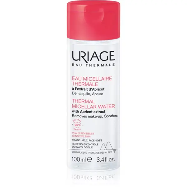 Uriage Uriage Hygiène Thermal Micellar Water - Sensitive Skin мицеларна почистваща вода за чувствителна кожа на лицето 100 мл.