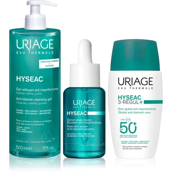 Uriage Uriage Hyseac Acne-Prone Skin Care Set комплект за мазна кожа склонна към акне