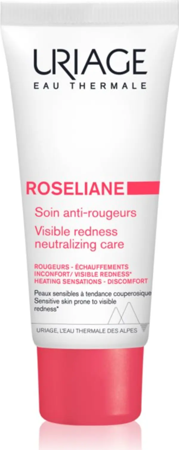 Uriage Uriage Roseliane Visible Redness-Neutralizing Care успокояващ крем за чувствителна кожа, склонна към зачервяване 40 мл.