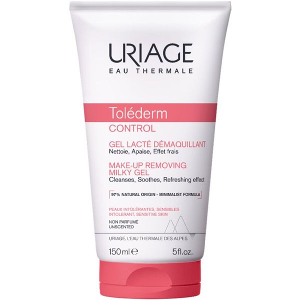 Uriage Uriage Toléderm Control Make-up Removing Milky Gel почистващ и премахващ грима гел 100 мл.