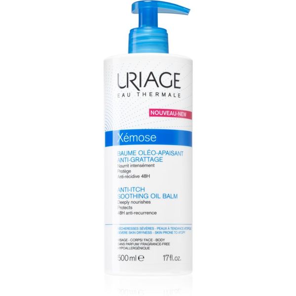 Uriage Uriage Xémose Anti-Itch Soothing Oil Balm успокояващ балсам за много суха кожа 500 мл.